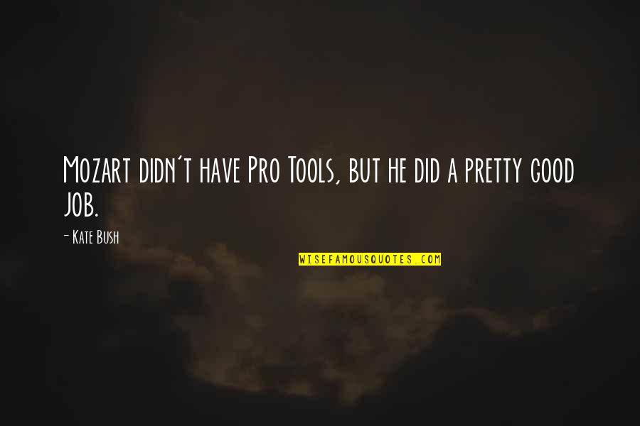 Yoshimura Motorcycle Quotes By Kate Bush: Mozart didn't have Pro Tools, but he did