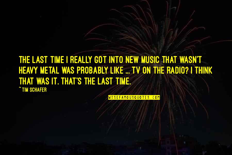 Yossi Cohen Quotes By Tim Schafer: The last time I really got into new