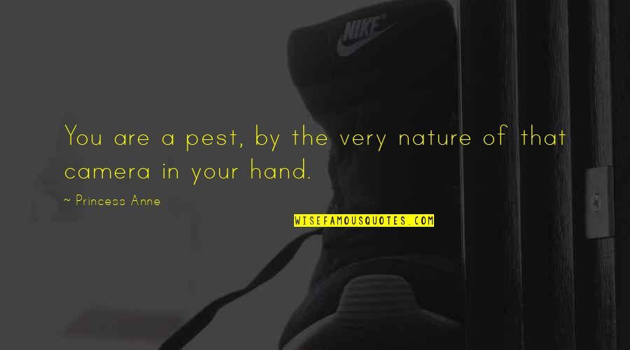 You Are A Princess Quotes By Princess Anne: You are a pest, by the very nature You Are A Princess Quotes By Princess Anne: You are a pest, by the very nature