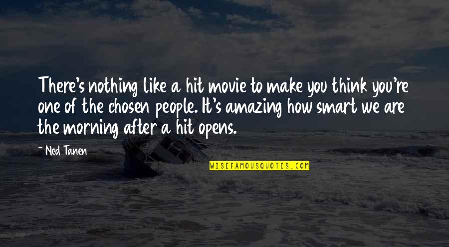 You Are Amazing Quotes By Ned Tanen: There's nothing like a hit movie to make
