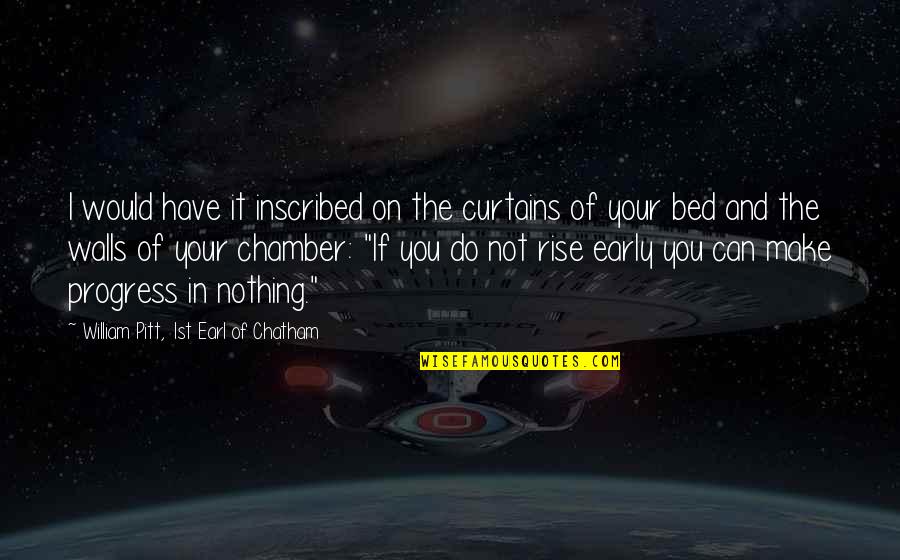 You Nothing Quotes By William Pitt, 1st Earl Of Chatham: I would have it inscribed on the curtains You Nothing Quotes By William Pitt, 1st Earl Of Chatham: I would have it inscribed on the curtains