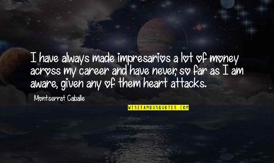 You'll Always Have My Heart Quotes By Montserrat Caballe: I have always made impresarios a lot of