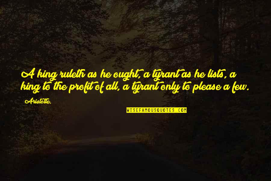 Your Ecard Funny Quotes By Aristotle.: A king ruleth as he ought, a tyrant