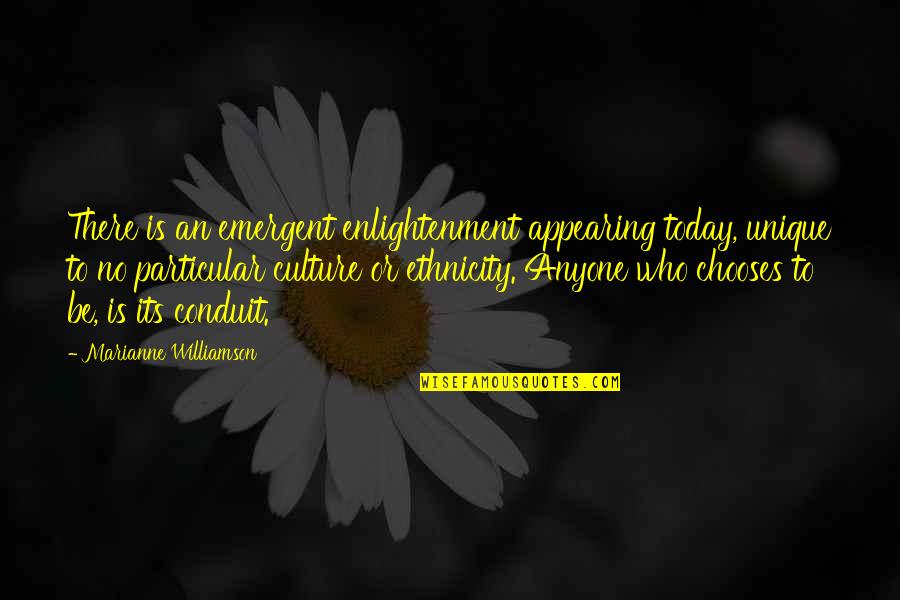 Your Ethnicity Quotes By Marianne Williamson: There is an emergent enlightenment appearing today, unique Your Ethnicity Quotes By Marianne Williamson: There is an emergent enlightenment appearing today, unique
