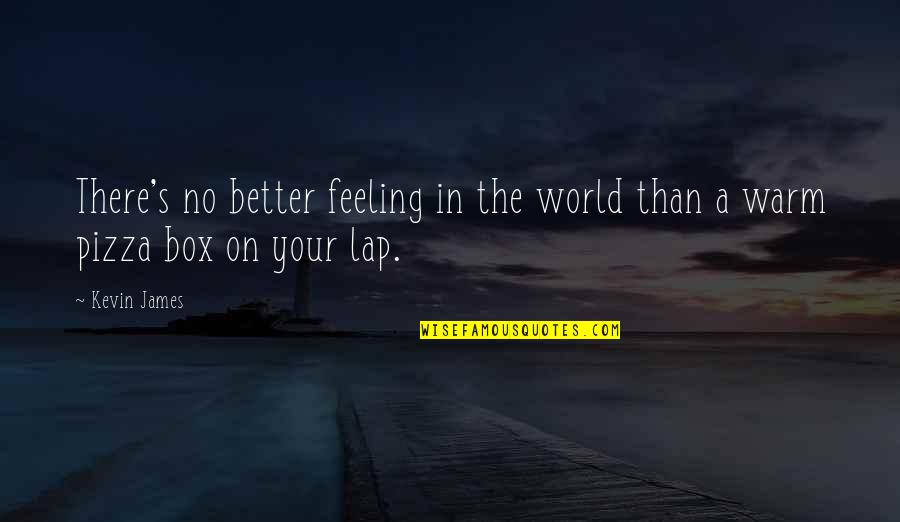 Your No Better Quotes By Kevin James: There's no better feeling in the world than