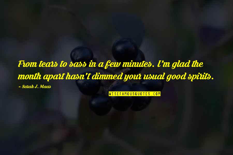Your Queen Quotes By Sarah J. Maas: From tears to sass in a few minutes. Your Queen Quotes By Sarah J. Maas: From tears to sass in a few minutes.
