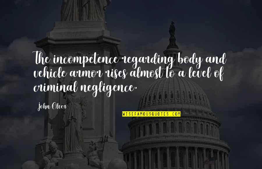 Your Vehicle Quotes By John Olver: The incompetence regarding body and vehicle armor rises Your Vehicle Quotes By John Olver: The incompetence regarding body and vehicle armor rises