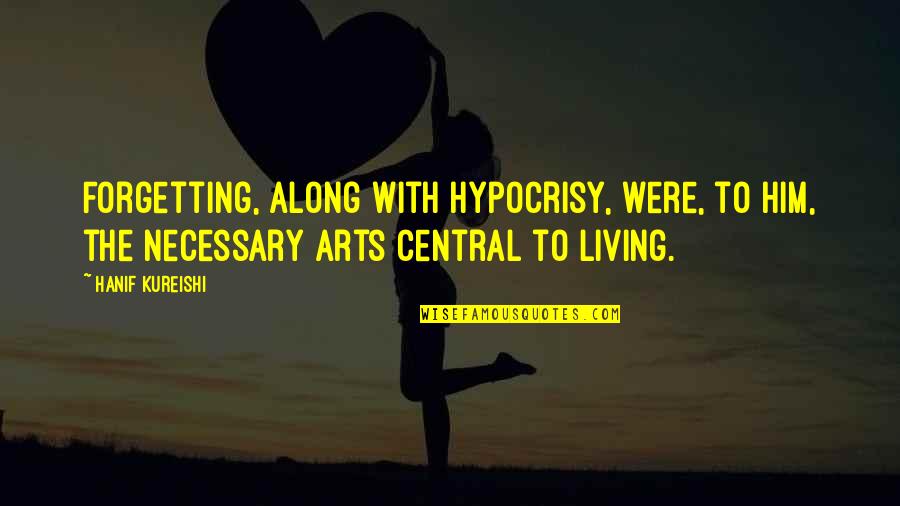 Youth Motivational Quotes By Hanif Kureishi: Forgetting, along with hypocrisy, were, to him, the