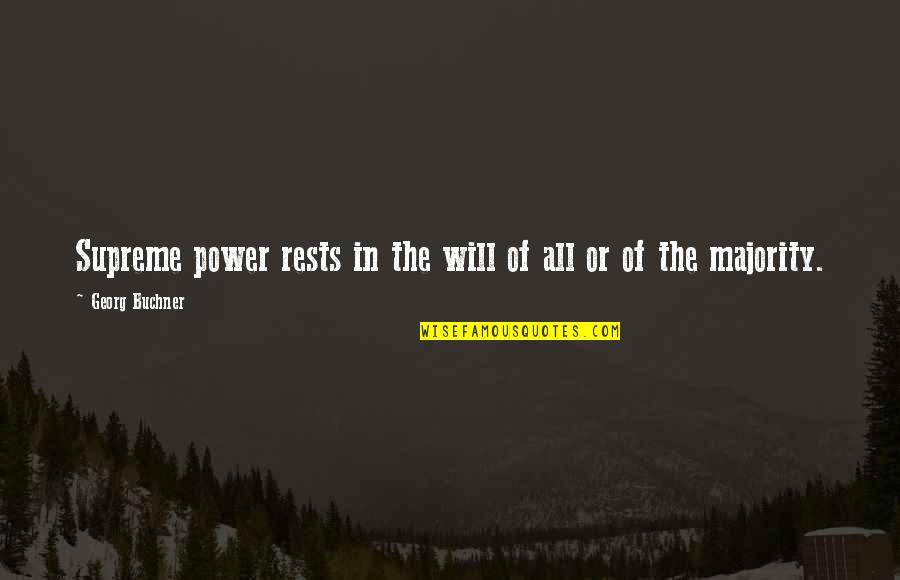 Ypf Stock Quotes By Georg Buchner: Supreme power rests in the will of all