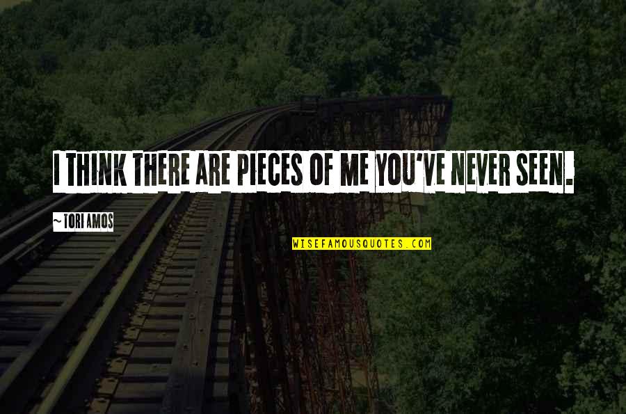 Yunjae Fiction Quotes By Tori Amos: I think there are pieces of me you've