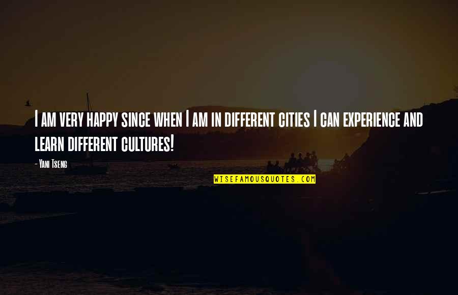 Yunmen Acupoint Quotes By Yani Tseng: I am very happy since when I am