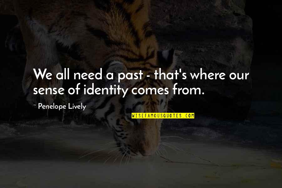 Yury La Quotes By Penelope Lively: We all need a past - that's where