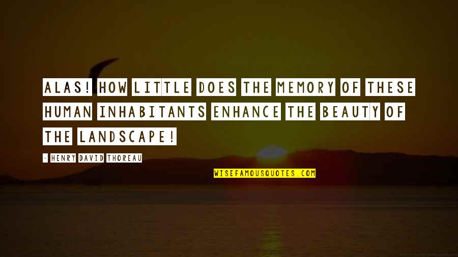 Zabardast Attitude Quotes By Henry David Thoreau: Alas! how little does the memory of these Zabardast Attitude Quotes By Henry David Thoreau: Alas! how little does the memory of these