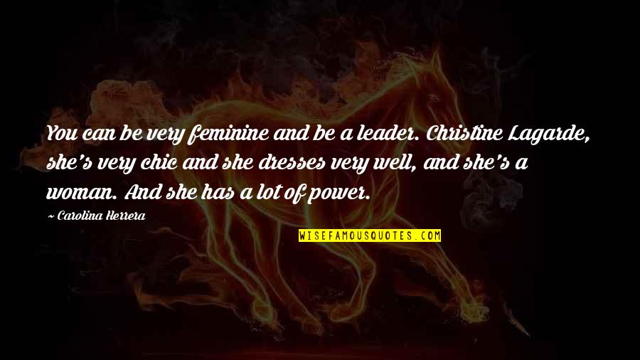 Zagnut Recipe Quotes By Carolina Herrera: You can be very feminine and be a Zagnut Recipe Quotes By Carolina Herrera: You can be very feminine and be a