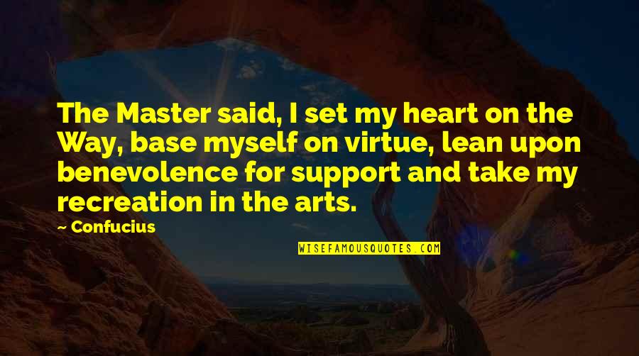 Zahlen Quotes By Confucius: The Master said, I set my heart on Zahlen Quotes By Confucius: The Master said, I set my heart on