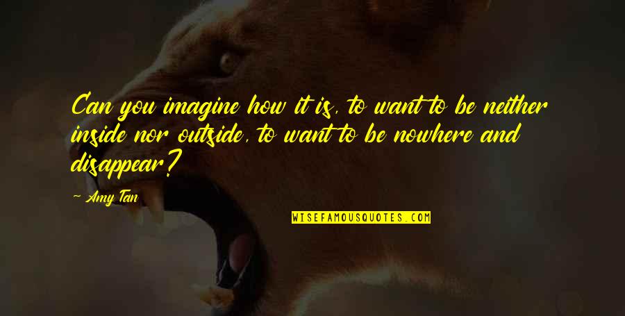 Zarkova Quotes By Amy Tan: Can you imagine how it is, to want Zarkova Quotes By Amy Tan: Can you imagine how it is, to want