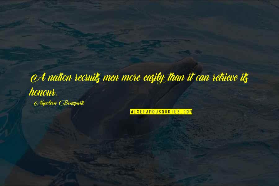 Zattere In Venice Quotes By Napoleon Bonaparte: A nation recruits men more easily than it Zattere In Venice Quotes By Napoleon Bonaparte: A nation recruits men more easily than it