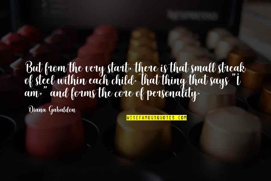 Zavata Builders Quotes By Diana Gabaldon: But from the very start, there is that Zavata Builders Quotes By Diana Gabaldon: But from the very start, there is that