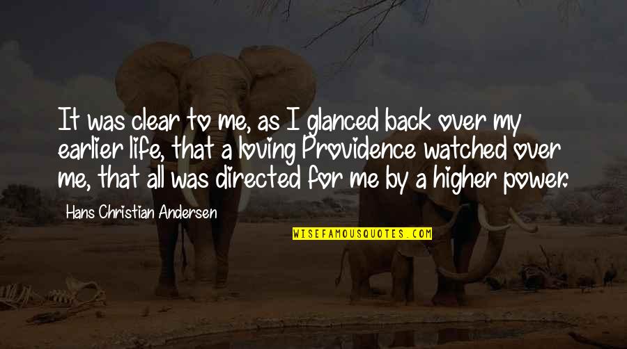 Zdrobitoare Quotes By Hans Christian Andersen: It was clear to me, as I glanced Zdrobitoare Quotes By Hans Christian Andersen: It was clear to me, as I glanced