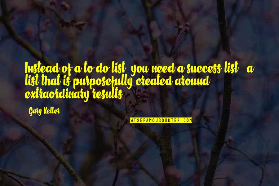 Zelda Mask Salesman Quotes By Gary Keller: Instead of a to-do list, you need a Zelda Mask Salesman Quotes By Gary Keller: Instead of a to-do list, you need a