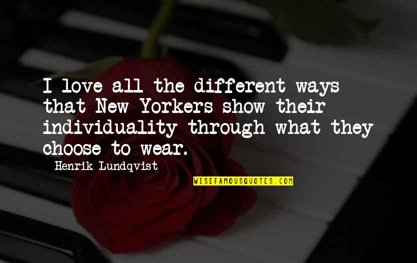 Zellis Law Quotes By Henrik Lundqvist: I love all the different ways that New Zellis Law Quotes By Henrik Lundqvist: I love all the different ways that New