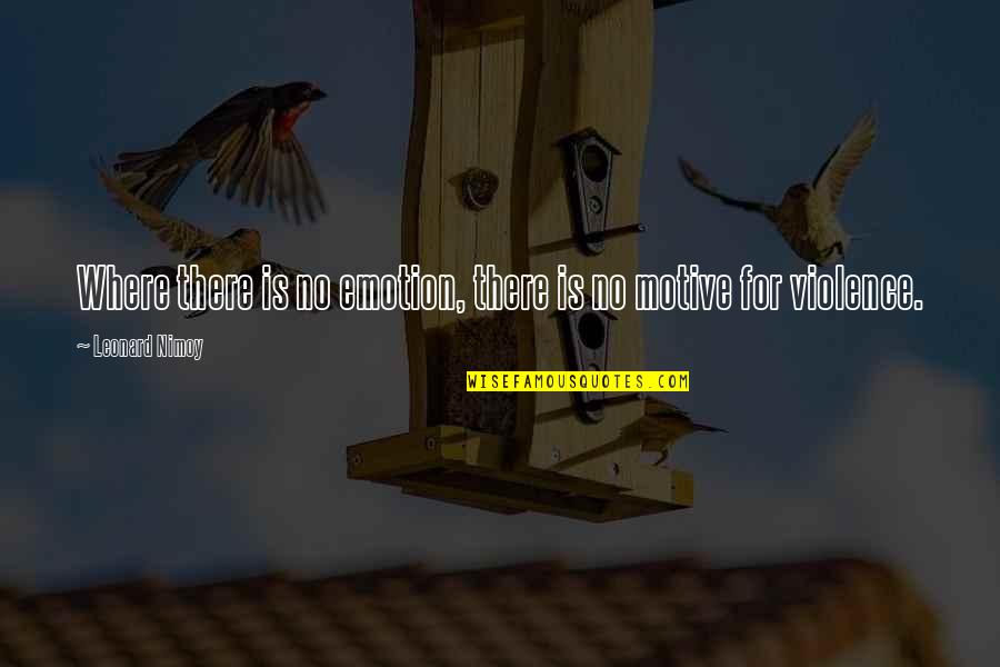 Zerotol Quotes By Leonard Nimoy: Where there is no emotion, there is no Zerotol Quotes By Leonard Nimoy: Where there is no emotion, there is no