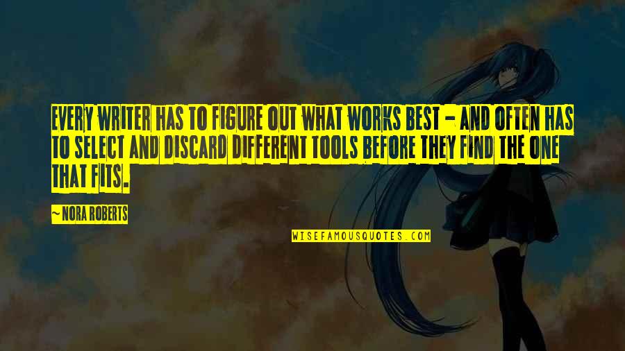 Ziani Gaming Quotes By Nora Roberts: Every writer has to figure out what works Ziani Gaming Quotes By Nora Roberts: Every writer has to figure out what works