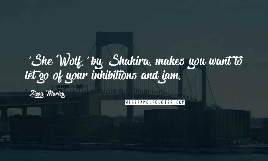 Ziggy Marley quotes: 'She Wolf,' by Shakira, makes you want to let go of your inhibitions and jam.