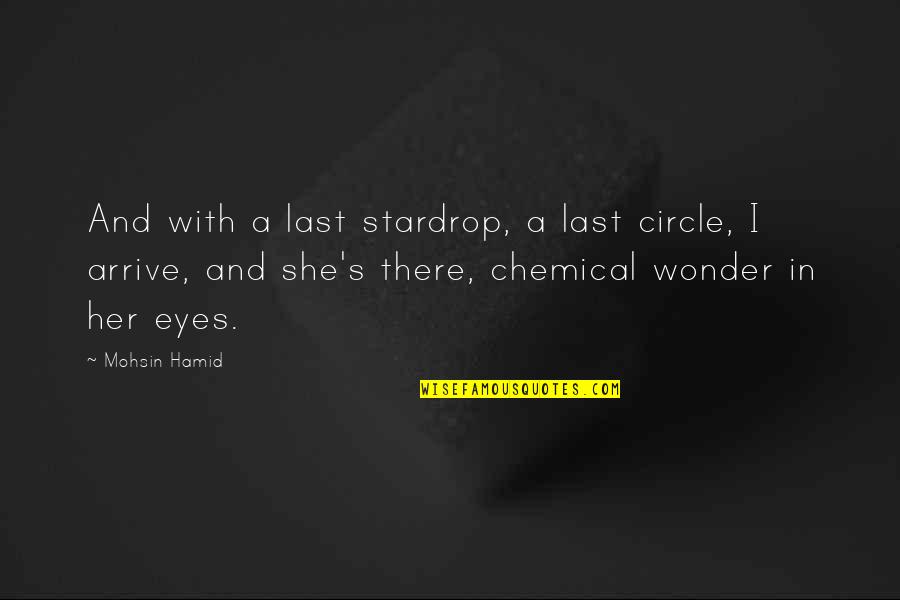Zinzilli Quotes By Mohsin Hamid: And with a last stardrop, a last circle,