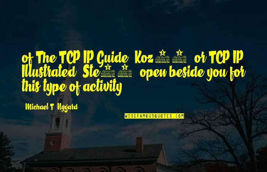 Zoals Eerder Quotes By Michael T. Nygard: of The TCP/IP Guide [Koz05] or TCP/IP Illustrated