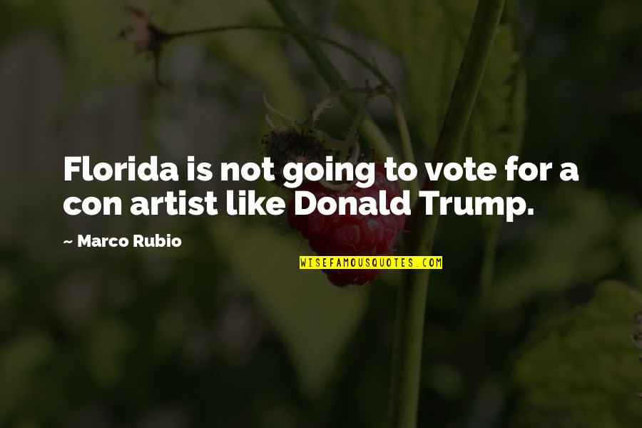 Zobele Quotes By Marco Rubio: Florida is not going to vote for a