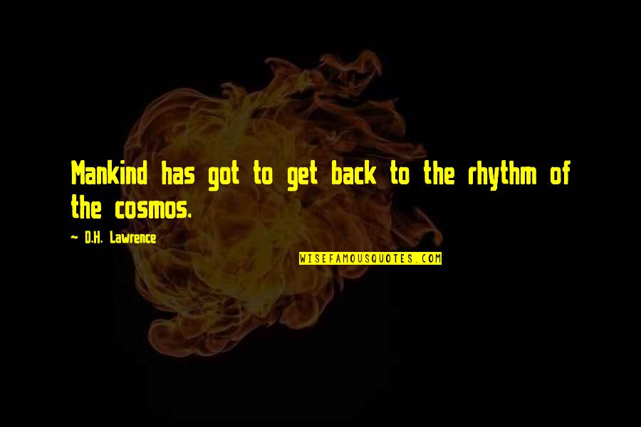 Zoltar Fortune Quotes By D.H. Lawrence: Mankind has got to get back to the Zoltar Fortune Quotes By D.H. Lawrence: Mankind has got to get back to the
