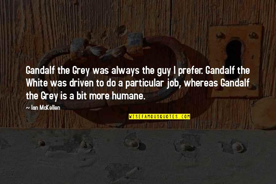 Zoolander Peyote Quote Quotes By Ian McKellen: Gandalf the Grey was always the guy I