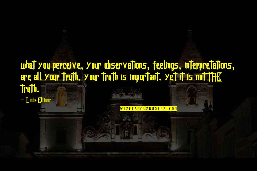 Zuhra Glumac Quotes By Linda Ellinor: what you perceive, your observations, feelings, interpretations, are Zuhra Glumac Quotes By Linda Ellinor: what you perceive, your observations, feelings, interpretations, are