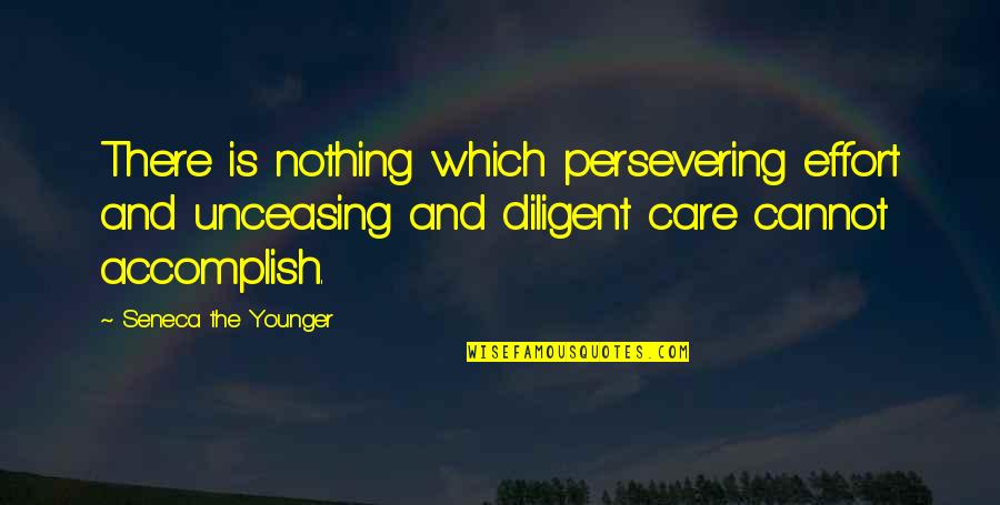Zukertort Colle Quotes By Seneca The Younger: There is nothing which persevering effort and unceasing Zukertort Colle Quotes By Seneca The Younger: There is nothing which persevering effort and unceasing