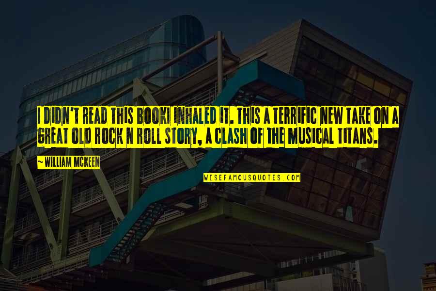 Zvonar Quotes By William McKeen: I didn't read this bookI inhaled it. This