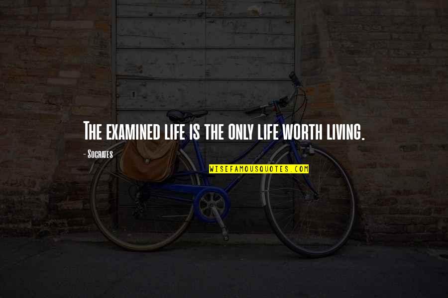 Zykov Kings Quotes By Socrates: The examined life is the only life worth