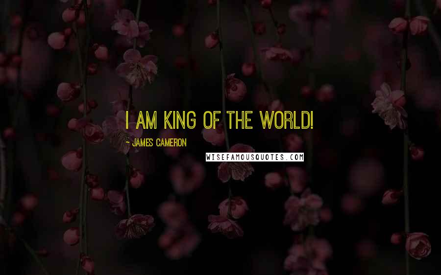 James Cameron Quotes: I am king of the world!