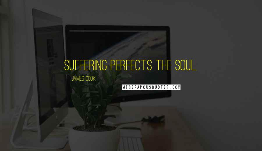 James Cook Quotes: Suffering perfects the soul.