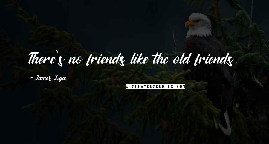 James Joyce Quotes: There's no friends like the old friends.
