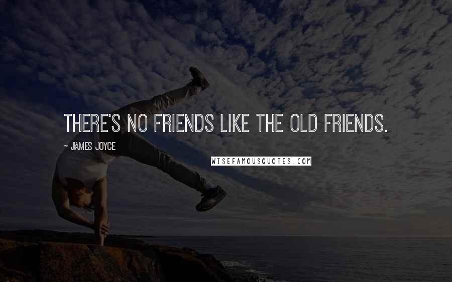 James Joyce Quotes: There's no friends like the old friends.