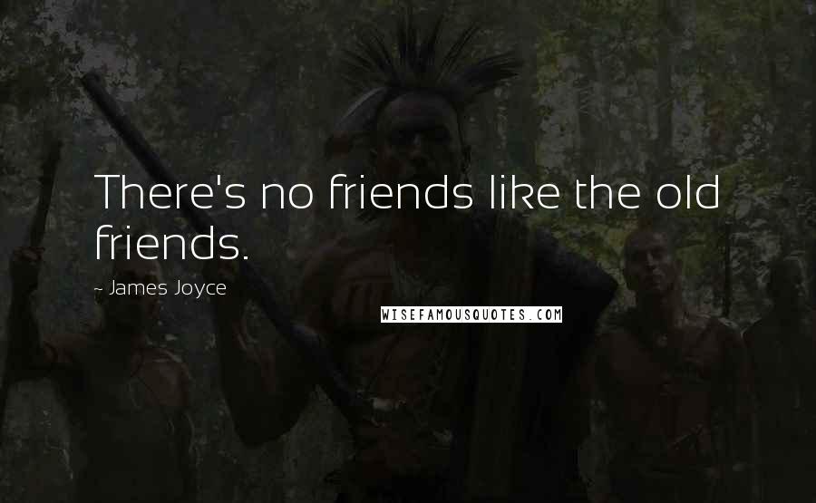 James Joyce Quotes: There's no friends like the old friends.