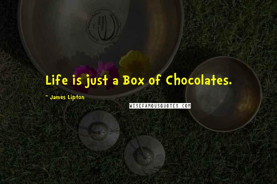 James Lipton Quotes: Life is just a Box of Chocolates.