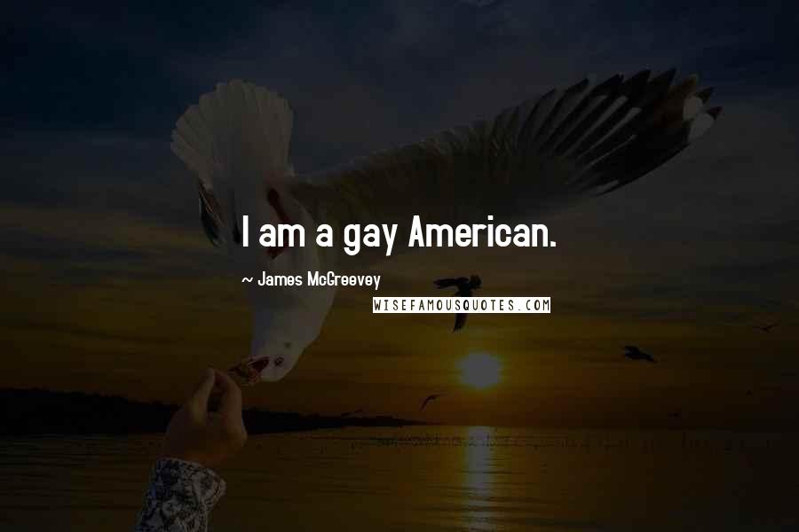 James McGreevey Quotes: I am a gay American.