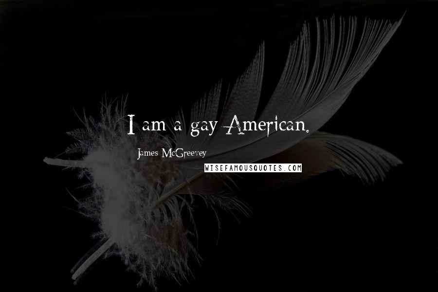 James McGreevey Quotes: I am a gay American.