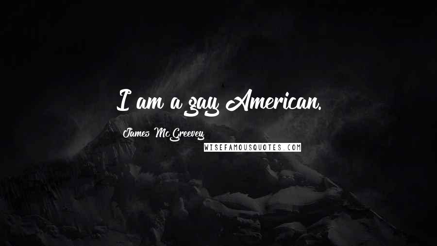 James McGreevey Quotes: I am a gay American.