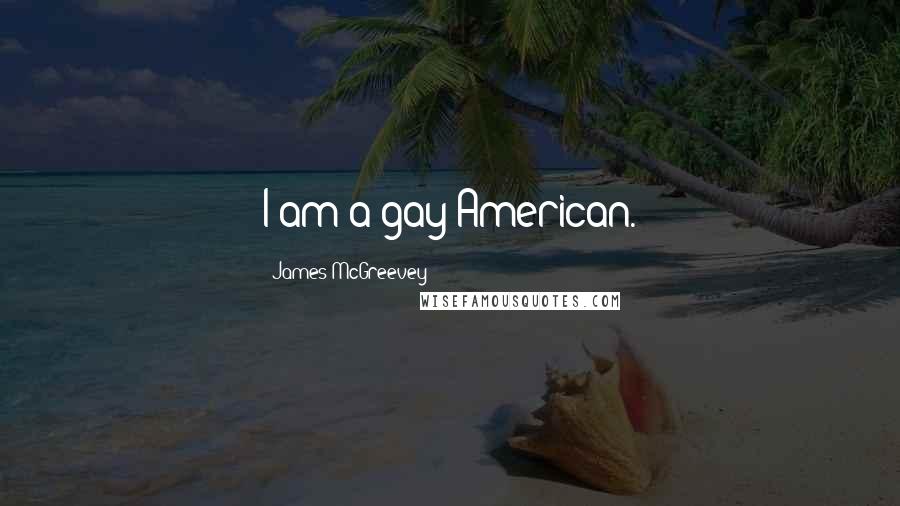 James McGreevey Quotes: I am a gay American.