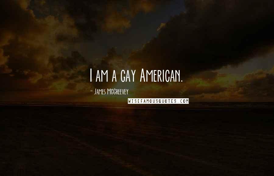 James McGreevey Quotes: I am a gay American.