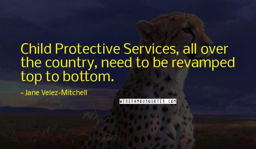Jane Velez-Mitchell Quotes: Child Protective Services, all over the country, need to be revamped top to bottom.