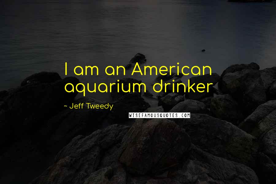Jeff Tweedy Quotes: I am an American aquarium drinker